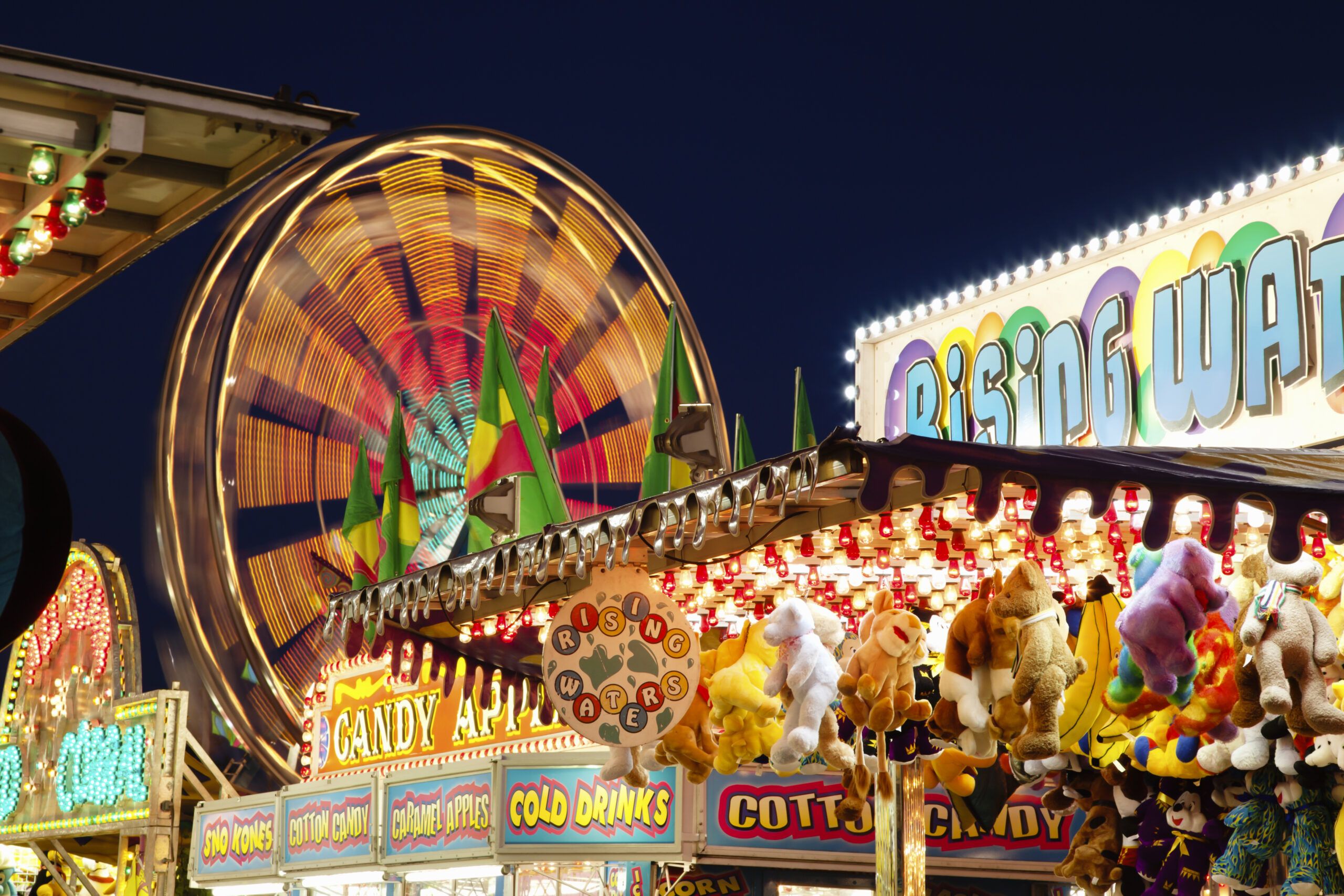 Fair rides and games